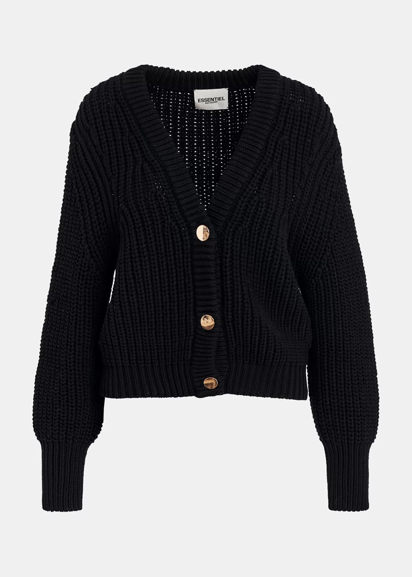 Hot chunky rib-knitted cardigan Fall 2024 Collection | Sweaters & Cardigans
