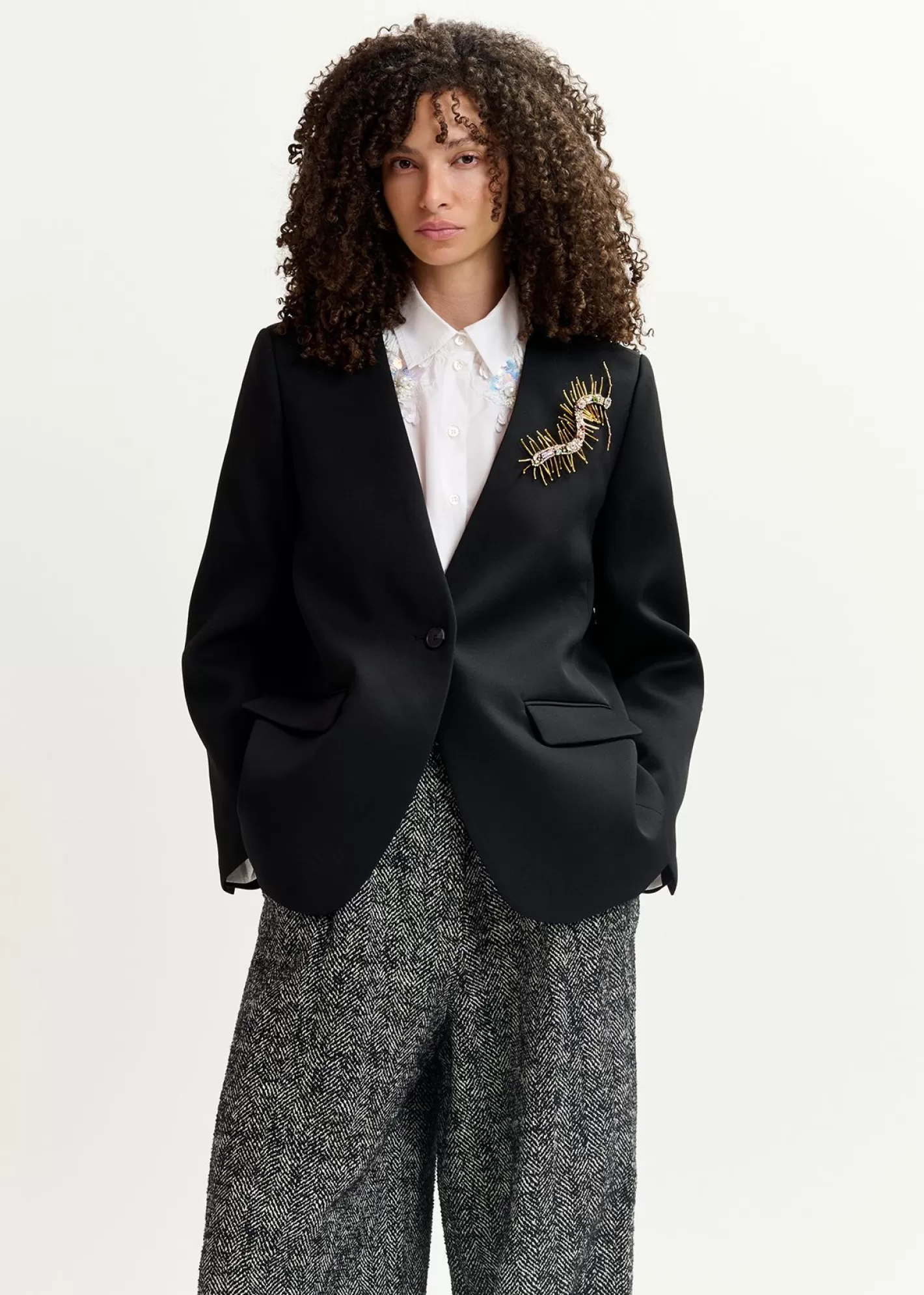 Flash Sale oversized single-breasted blazer Fall 2024 Collection | Coats & Jackets
