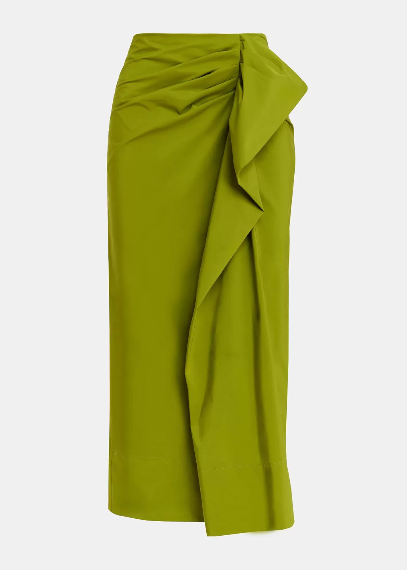 Outlet draped midi skirt Fall 2024 Collection | Skirts