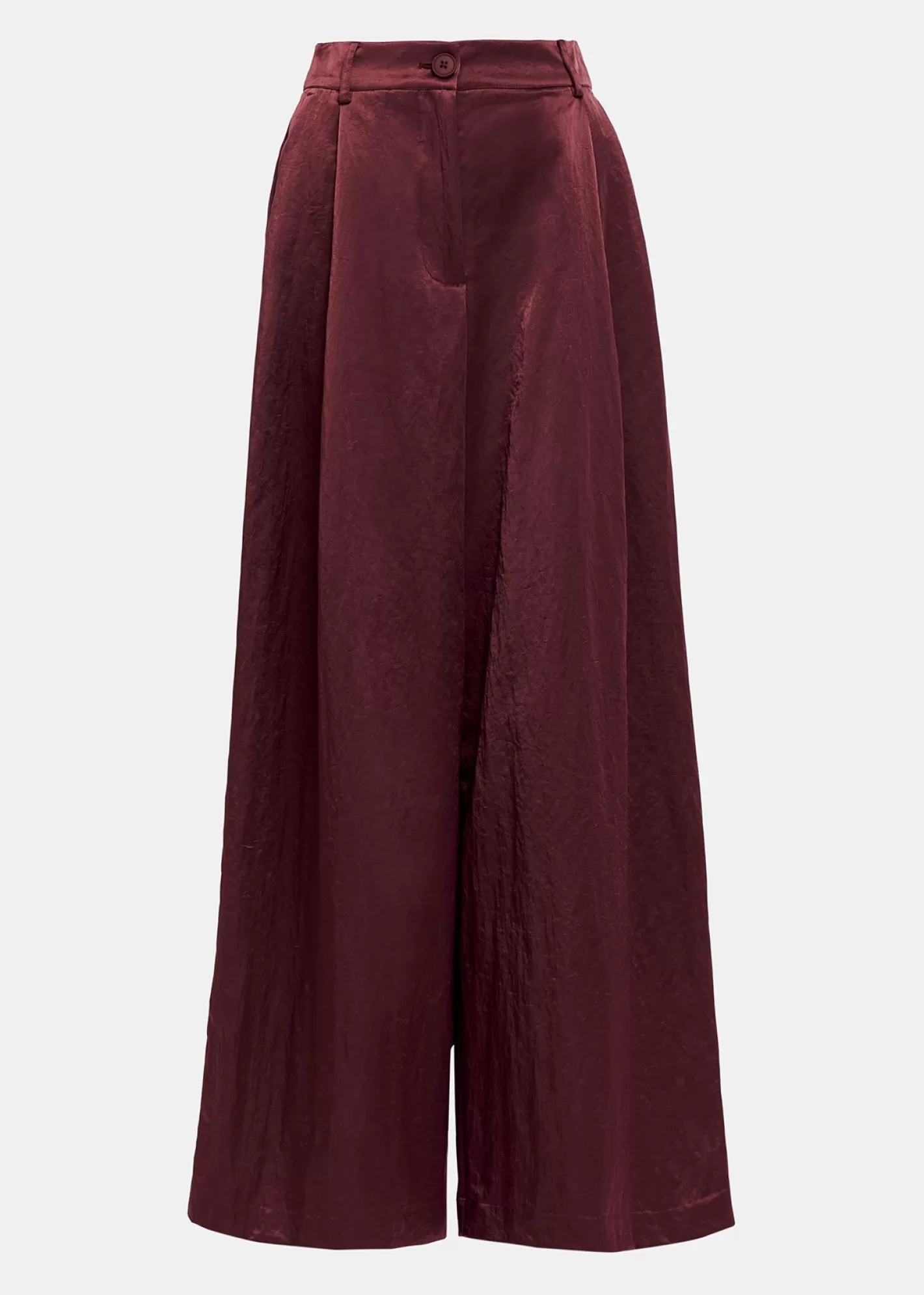 New satin wide-leg pants Fall 2024 Collection | Pants & Shorts