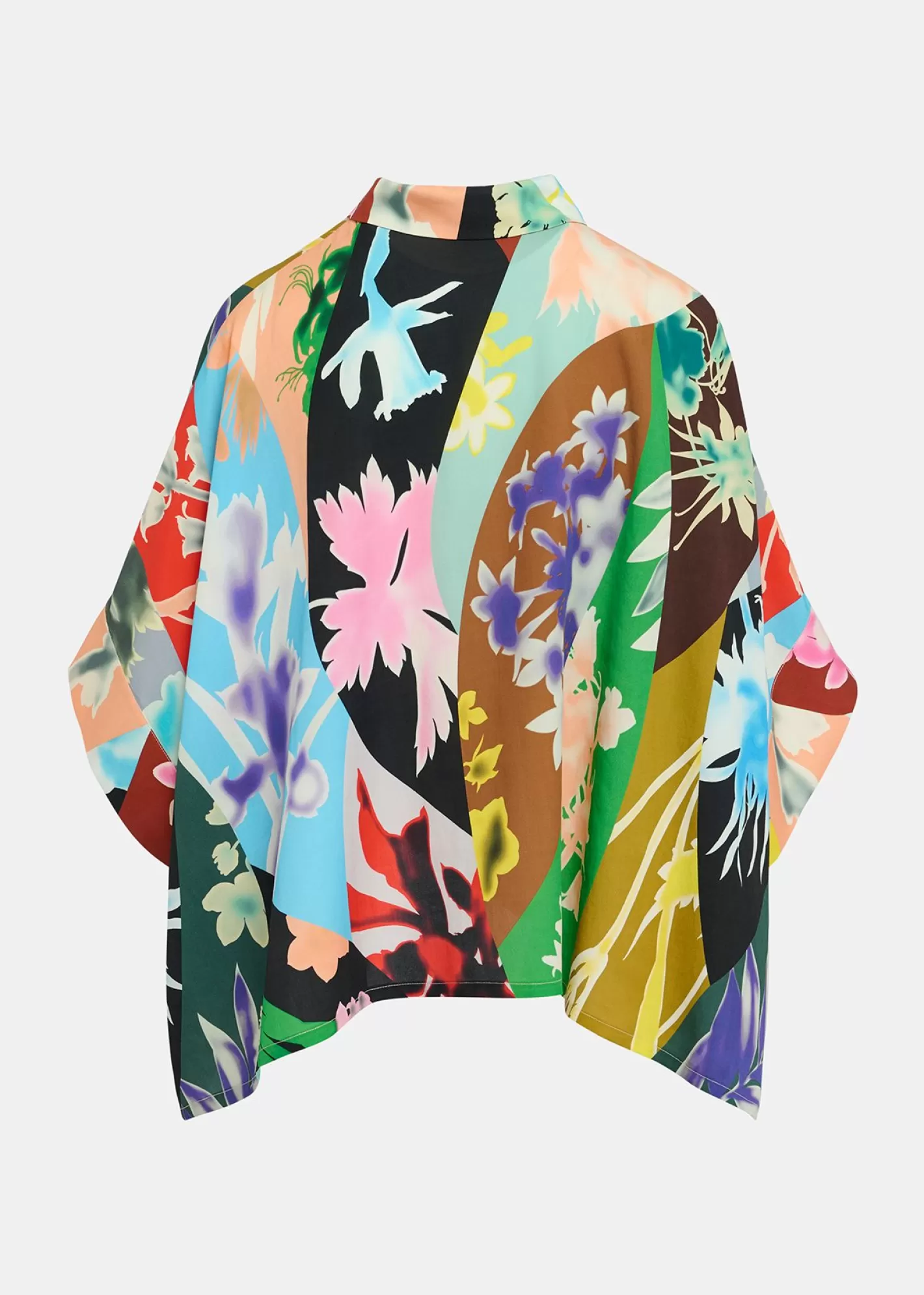 Sale Multicolor floral-print oversized shirt Fall 2024 Collection | Prints