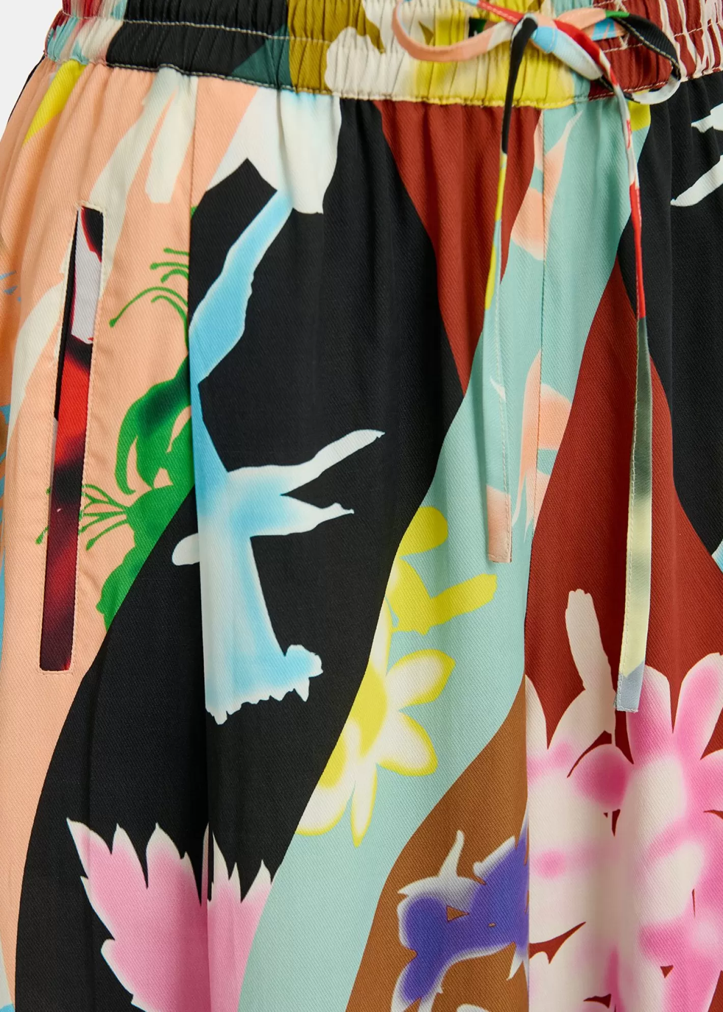 Store Multicolor floral-print wide-leg pants Fall 2024 Collection | Prints