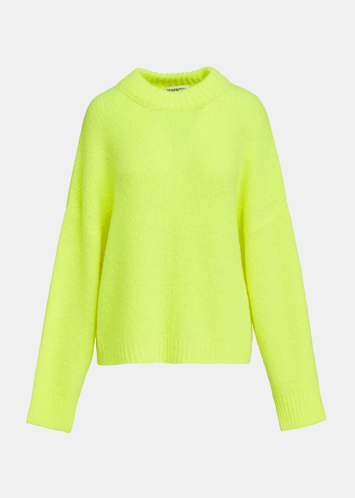 Clearance Neon yellow chunky knit sweater Fall 2024 Collection | Sweaters & Cardigans