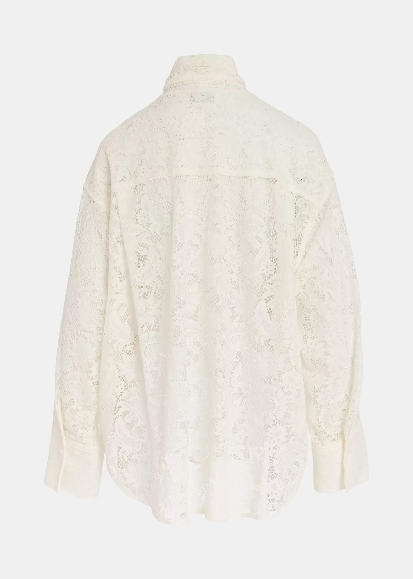 Flash Sale lace shirt with pussy bow Fall 2024 Collection | Tops & Blouses
