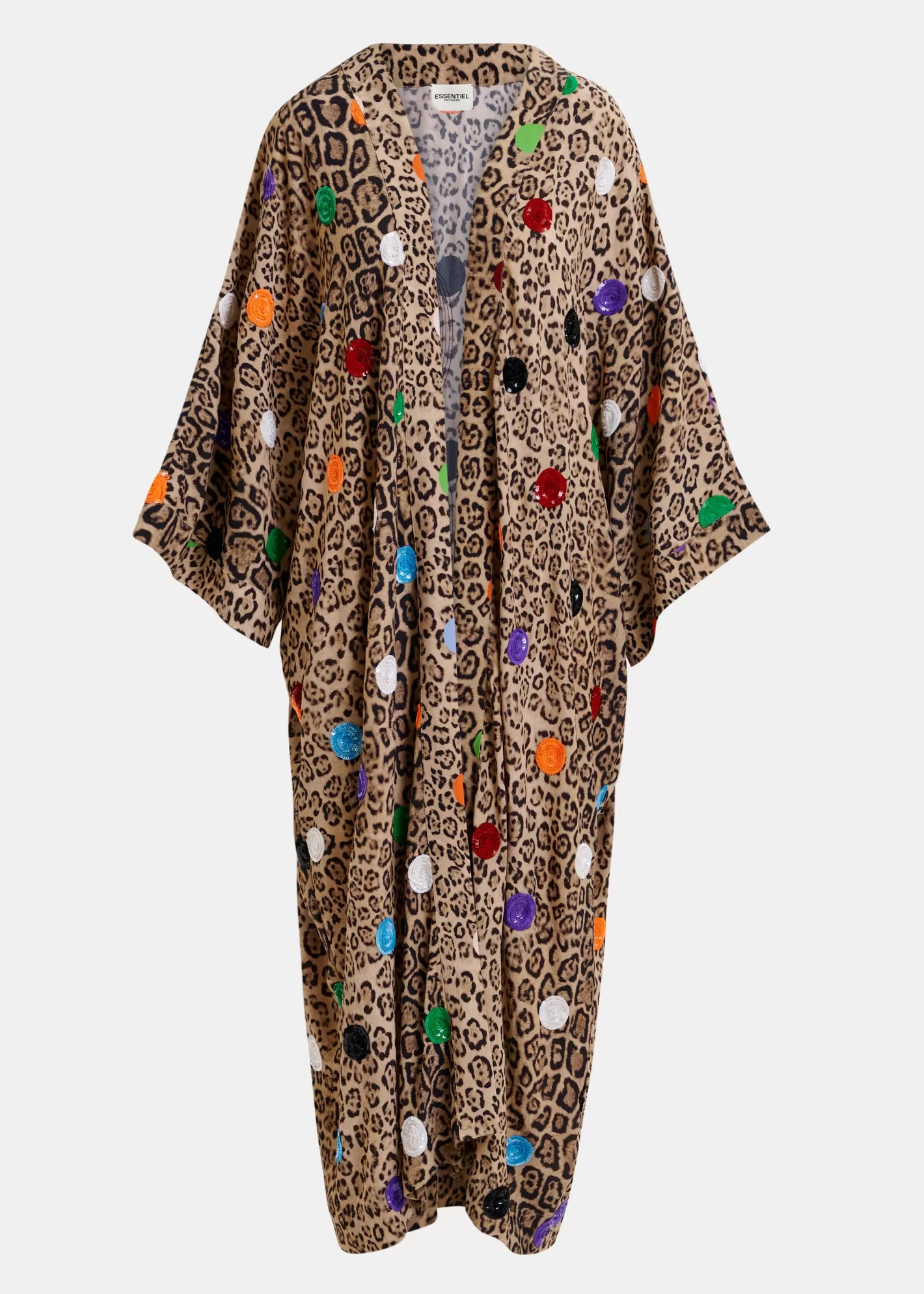 Flash Sale Personalizable sequin-embellished kimono - online exclusive Prints | Coats & Jackets