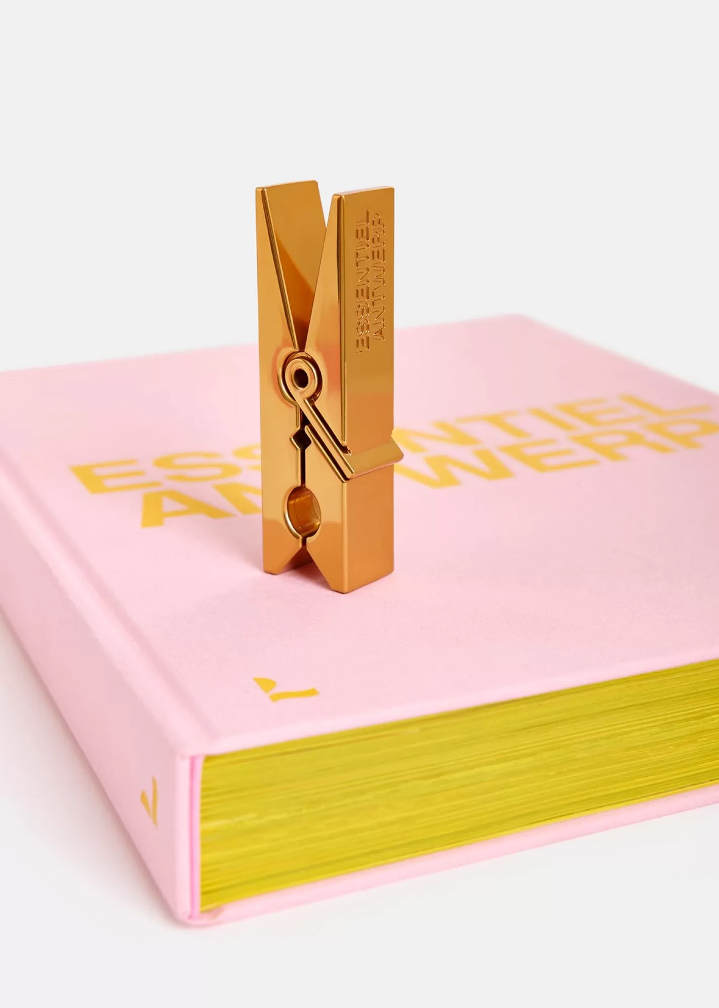 Hot Pink and yellow 25 years coffee table book with exclusive paperweight 25 Years Limited Edition Capsule