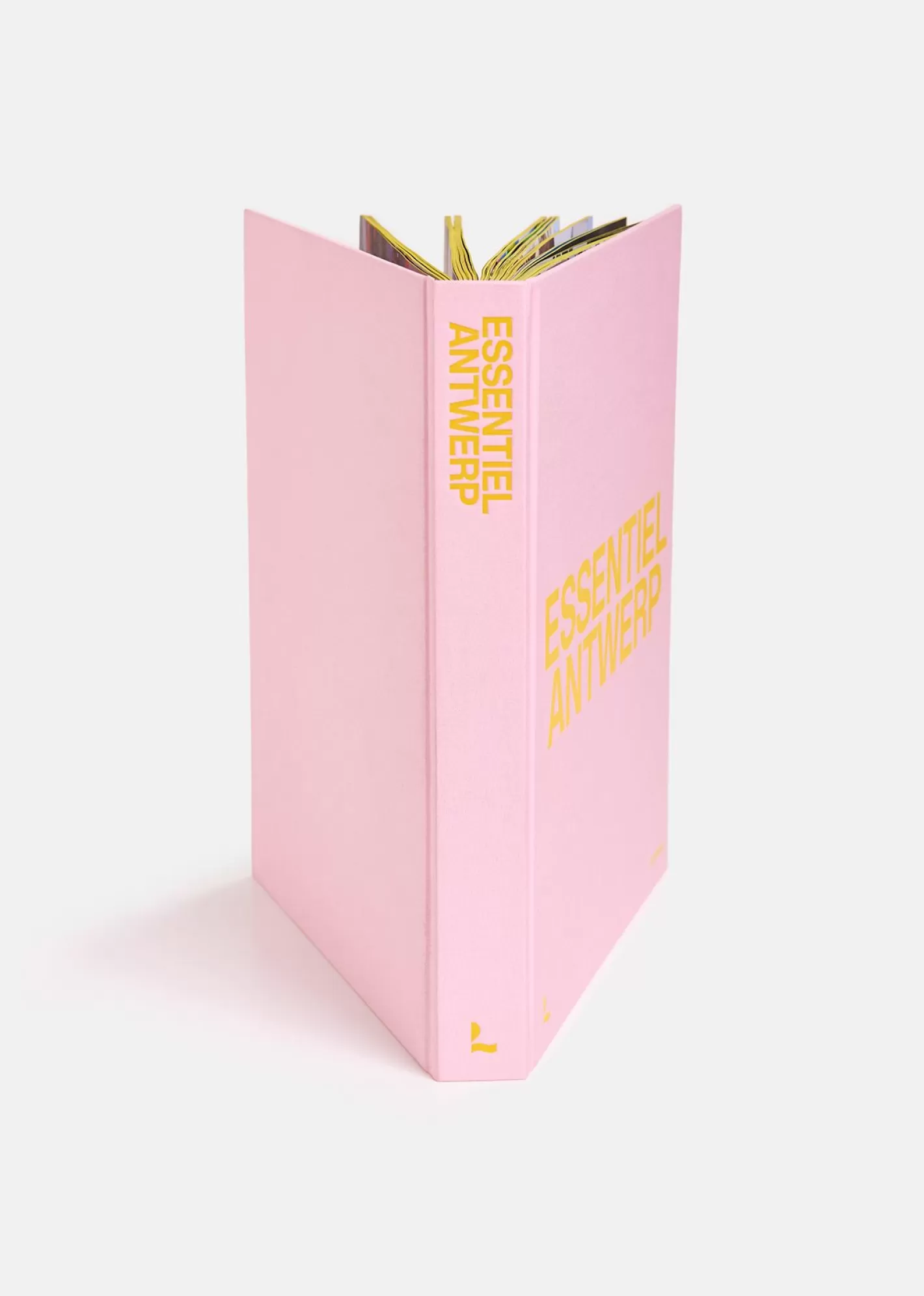 Hot Pink and yellow 25 years coffee table book with exclusive paperweight 25 Years Limited Edition Capsule