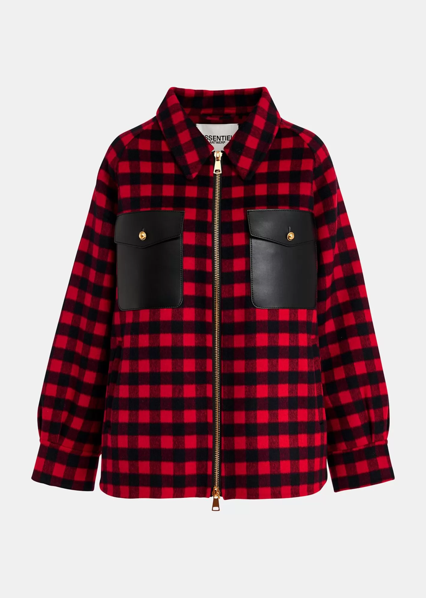 Online Red and black checked wool jacked Fall 2024 Collection | Coats & Jackets